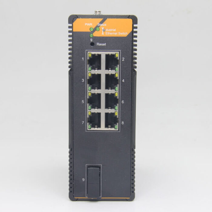 Industrial Unmanaged Ethernet PoE Switch With 8*10/100Base-T Ports +1*1000Base-X Port - Image 2