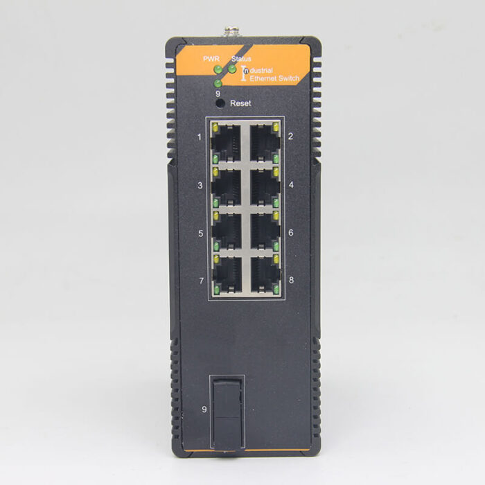 Industrial Unmanaged Ethernet PoE Switch With 8*10/100/1000Base-T PoE Ports + 1*1000Base-X Port - Image 3