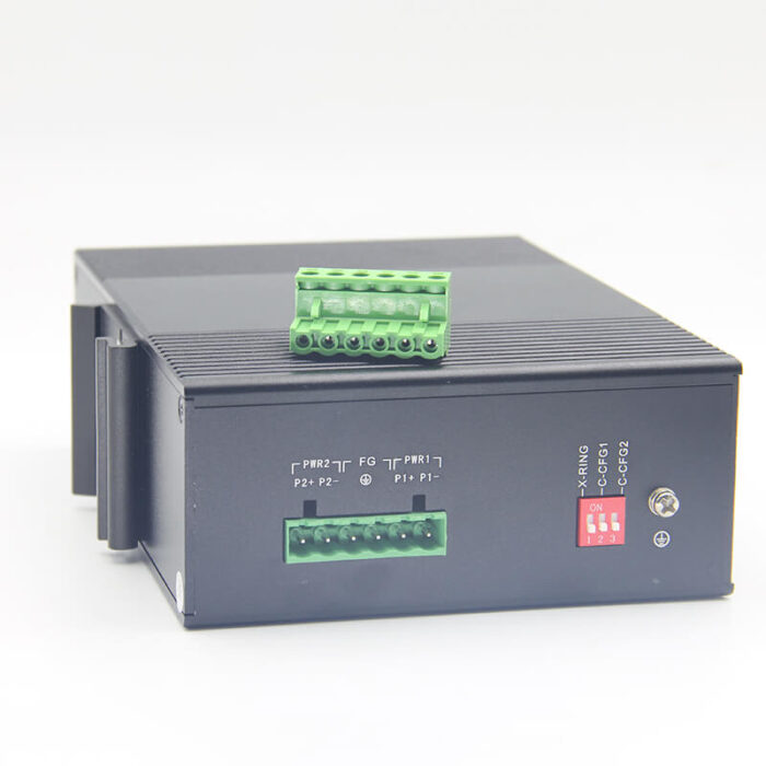 Industrial Unmanaged Ethernet PoE Switch With 4*1000Base-X Ports + 8*10/100Base-T RJ45 PoE Ports - Image 7