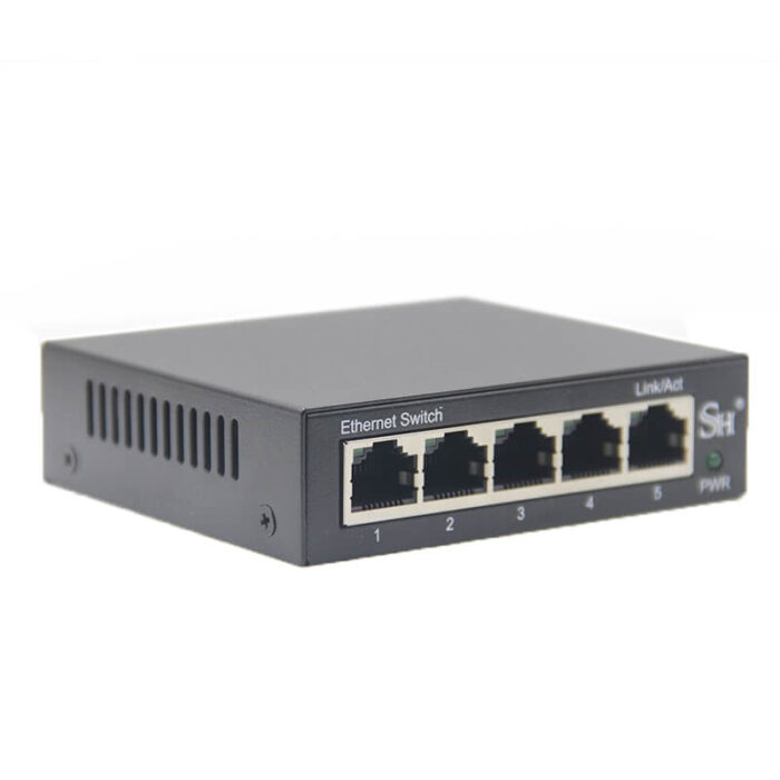 Commercial Unmanaged Switch With 5*10/100/1000Base-T RJ45 Ports