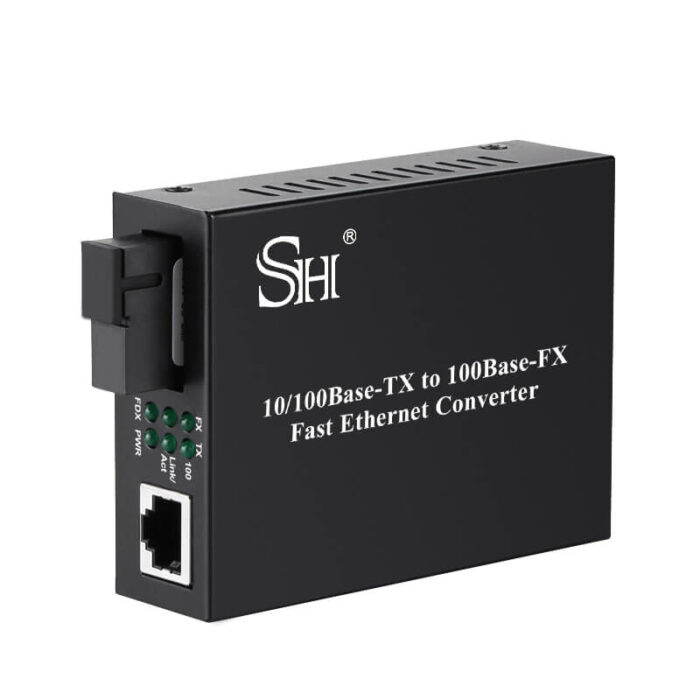 Commercial Media Converter With 1*10/100Base-T RJ45 Port + 1*100Base-X SFP Port - Image 4