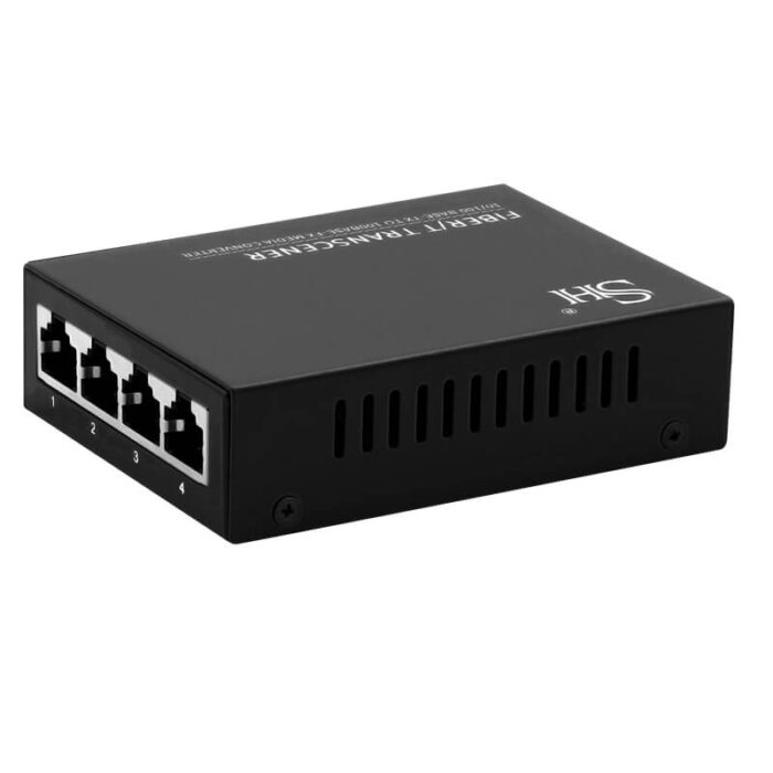 Commercial Media Converter With 4*10/100Base-T RJ45 Ports + 1*100Base-X SFP Port - Image 2