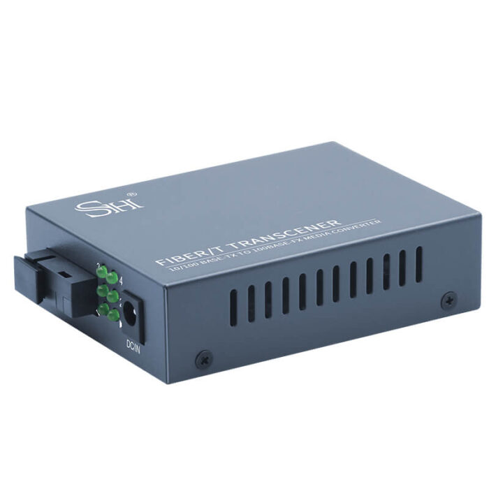 Commercial Media Converter With 4*10/100Base-T RJ45 Ports + 1*100Base-X SFP Port - Image 3