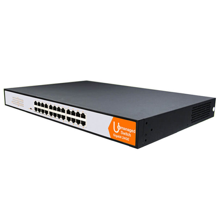 Commercial Unmanaged Switch With 24*10/100/1000Base-T RJ45 Ports Rack-Mountable - Image 3