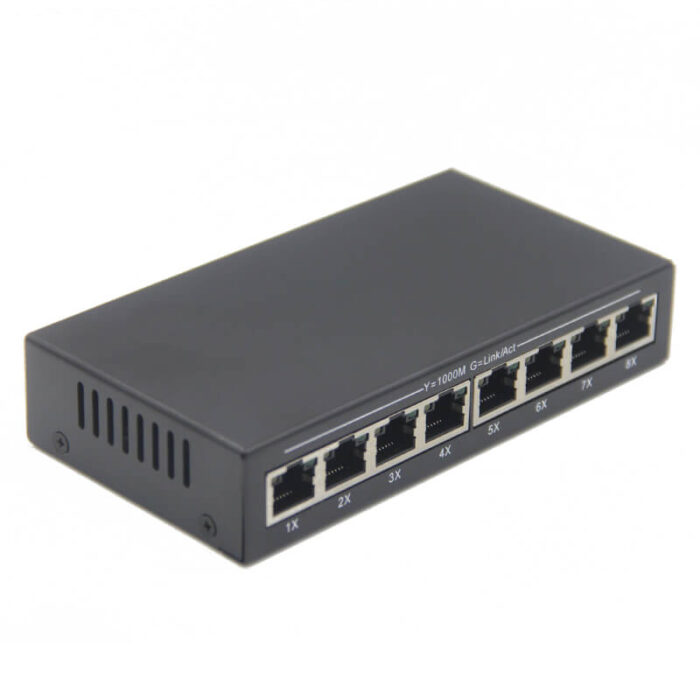 Commercial Unmanaged Switch With 8*10/100/1000Base-T Auto-Sensed RJ45 Ports - Image 2