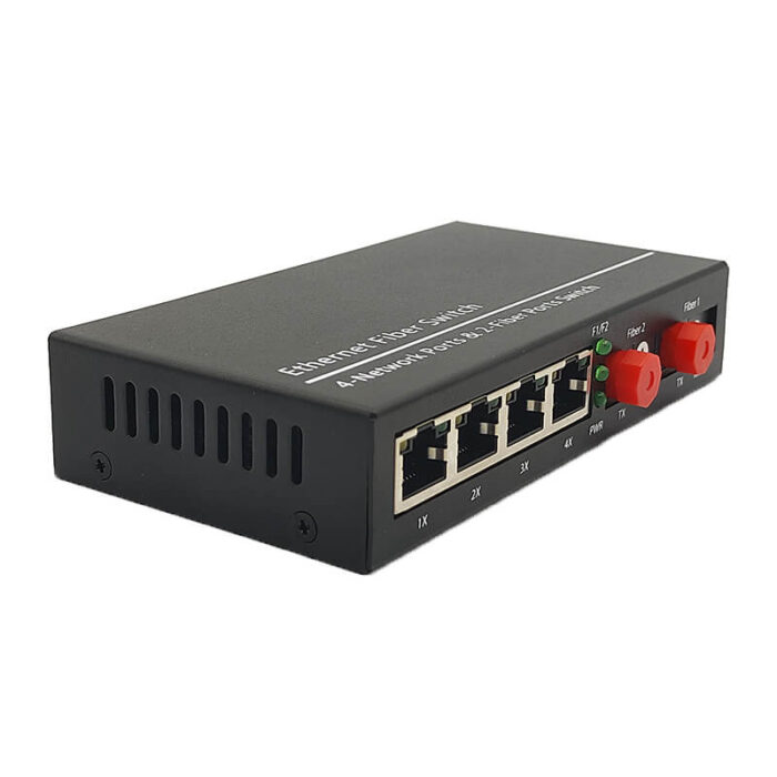 Commercial Media Converter With 4*10/100/1000Base-T RJ45 Ports + 2*1000Base-X Ports - Image 3
