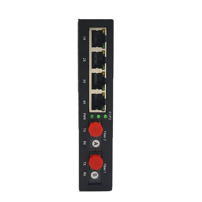 Commercial Media Converter With 4*10/100/1000Base-T RJ45 Ports + 2*1000Base-X Ports - Image 4