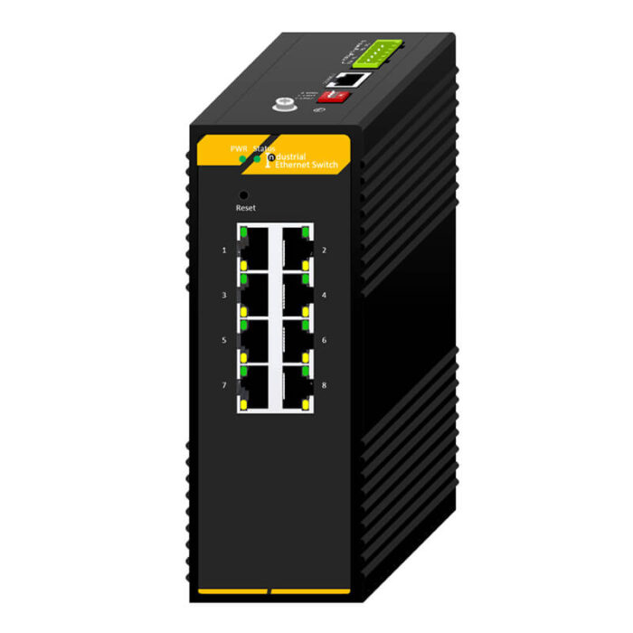 8*10/100/1000M RJ45 Base-T Ports Industrial L2 Managed Swtich SH-GM0008 - Image 2