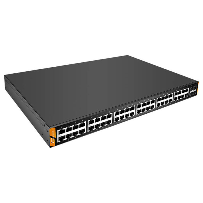 48*10/100/1000M RJ45 Base-T Ports 4*10000M Base-X SFP Ports Industrial Rack-mounted L2 Managed Switch SH-GM400048