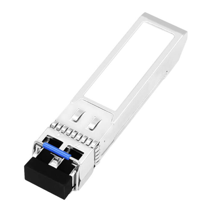 10G SFP+ Optical Transceiver Module, Multimode Dual-Fiber, 0.3KM, 850nm, Dual LC, DDM, MMF