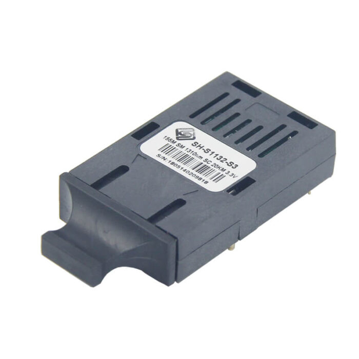 155M 1X9 Optical Transceiver Module, MMDF, 0.55KM-2KM, 850nm VCSEL/1310nm FP, 3.3/5V, SC Connector