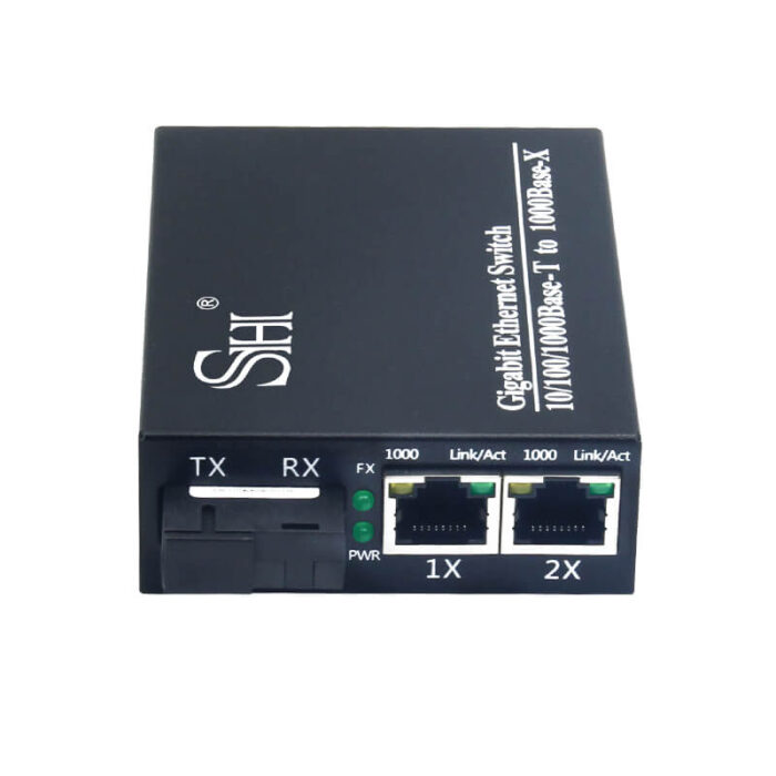 Commercial Media Converter With 2*10/100/1000Base-T RJ45 Ports + 1*1000Base-X Ports - Image 3
