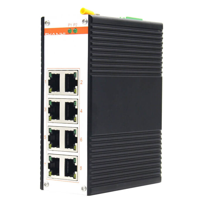 Industrial Unmanaged PoE Switch With 8*10/100Base-T Ports