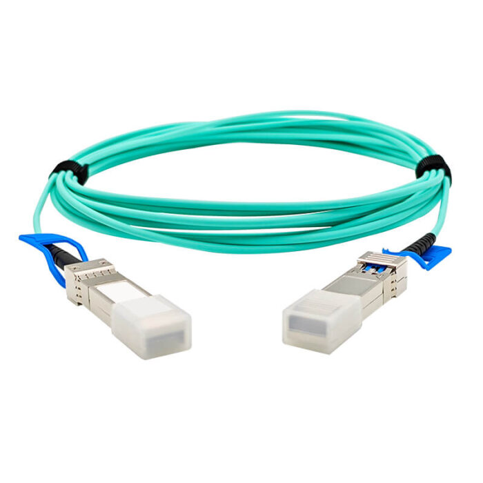 200G QSFP56 AOC Cable OM3, 200GbE QSFP56 to QSFP56, for Cisco, Arista, 1-20M, Customizable