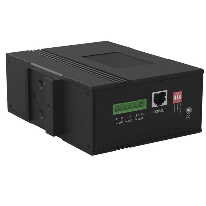 Industrial Managed Ethernet Switch With 8*10/100/1000Base-TX Ports + 8*100/1000Base-FX SFP Slots - Image 3