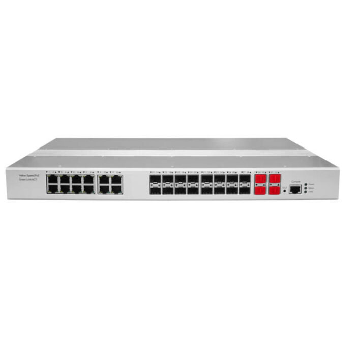 Industrial L3 Managed Ethernet Switch 4xGigabit SFP+ Slots, 16*100M SFP+ Slots + 4*10/100/1000Base-T Ports+8*10/100Base-T ports