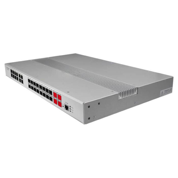 Industrial L3 Managed Ethernet Switch 4xGigabit SFP+ Slots, 16*100M SFP+ Slots + 4*10/100/1000Base-T Ports+8*10/100Base-T ports - Image 2