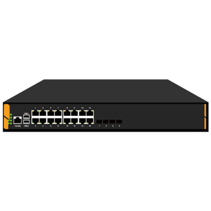 Industrial Smart Power IoT Smart Gateway With 8*10/100/1000Base-T Ports