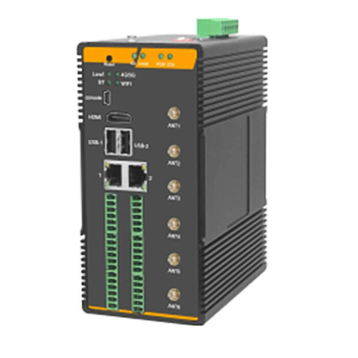 Industrial IoT Smart Gateway Ethernet Switch With 2*1000Base-T RJ45 Ports
