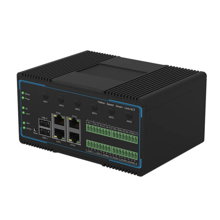 Industrial Edge IoT Gateway Ethernet Switch With 4*10/100/1000Base-T Ports +4* RS485 Ports + 2* CAN Ports - Image 4